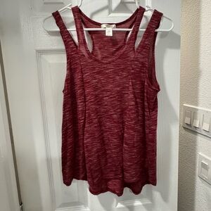 4/$15 Bozzolo Women's Maroon Sleeveless Top